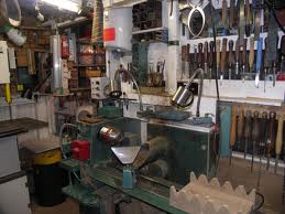 Fully equipped workshop for too maintenance and repair